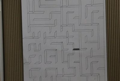 8.C Vv, "Labyrint" volné zpracování námětu, podobenství období baroka, libovolná technika