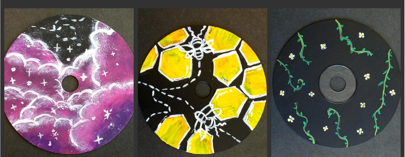 Upcyklace – dekorace z CD