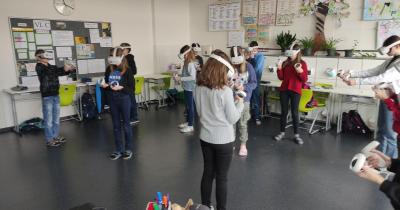 Učíme se s VR brýlemi! (6. C)