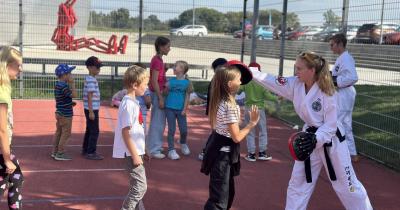 Taekwondo u nás v družině