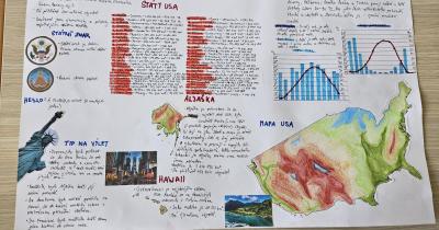 Začátek roku opět ve znamení skupinových projektů, tentokrát o Americe (8.B a 8.C)