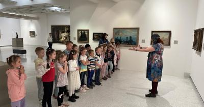 Návštěva galerie - Veletržní palác (1. B)