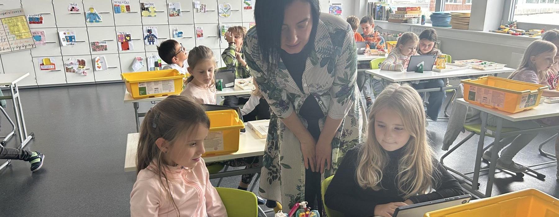 LEGO kolotoč – když se programování točí kolem radosti (2.A)