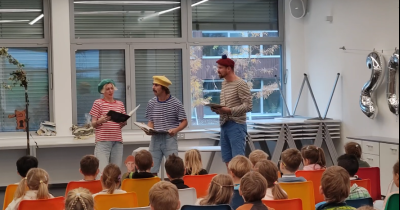 Zahrada Jiřího Trnky ožila před očima prvňáčků