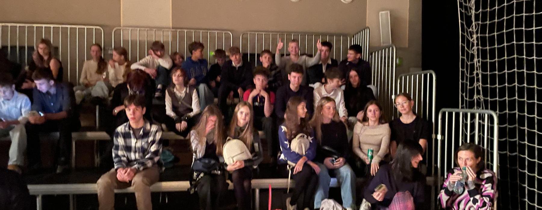 Návštěva divadla Vzlet (8.B)