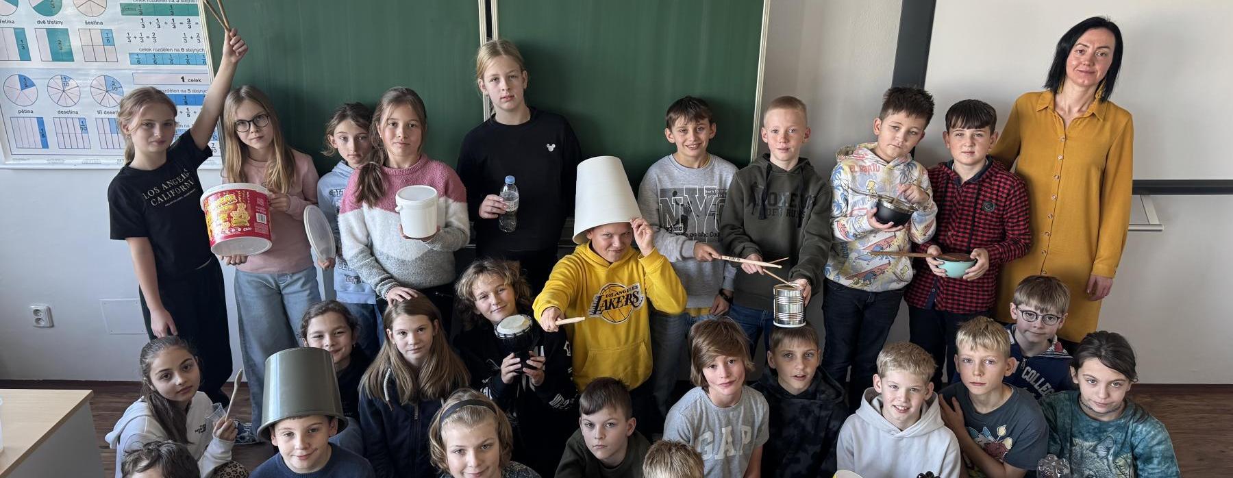 Třetí třídní blok ve znamení KiVa lekce a Bubnovačky