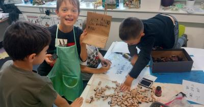 Tiskařský workshop ve 2.C