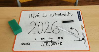 Zimní prázdniny skončily, středověk začíná (4.A)