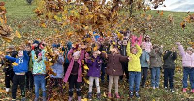 Podzimní tvoření ve školní družině