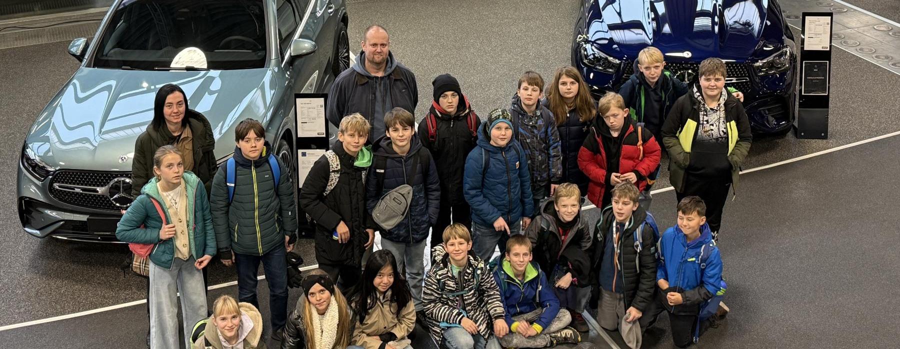 Exkurze v Mercedes salonu SAGA PRAHA s.r.o.