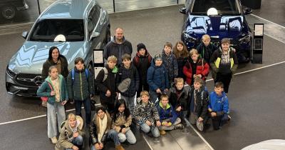 Exkurze v Mercedes salonu SAGA PRAHA s.r.o.