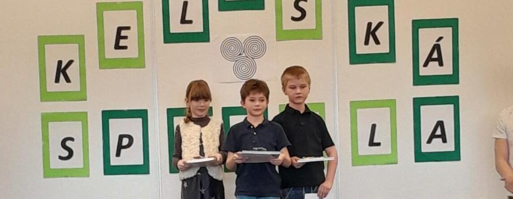 Školní kolo recitační soutěže Keltská spirála – velký úspěch 2. A