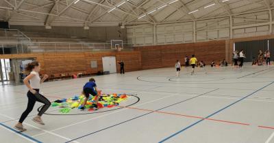 Běhací hra: Slož tajný kód!