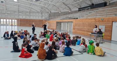 Spirála, sněženky a radost v únoru (1.A)