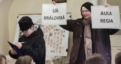 V Královské síni Zbraslavského kláštera podruhé