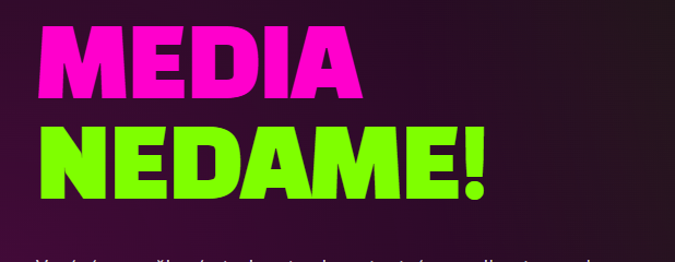 PROČ JSME SE PŘIPOJILI K AKCI  “MÉDIA NEDÁME”?