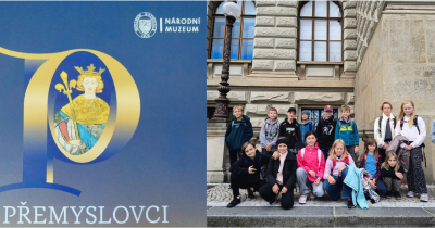 Na výstavě Přemyslovci v Národním muzeu (5. C)